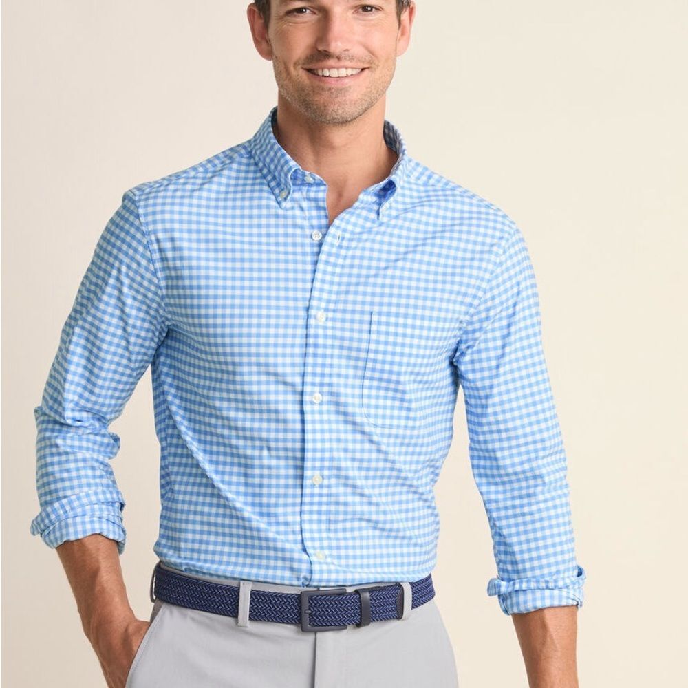 Vineyard Vines Murray Long Sleeve Button Up Shirt Mens Medium Plaid EUC